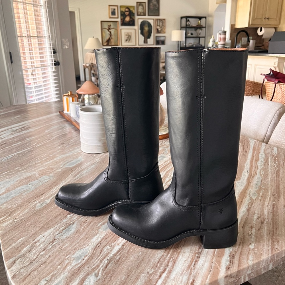 Frye Campus 14L boot in black